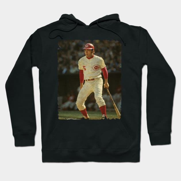 Johnny Bench - Catcher Wins The NL MVP Award, 1970 Hoodie by PESTA PORA